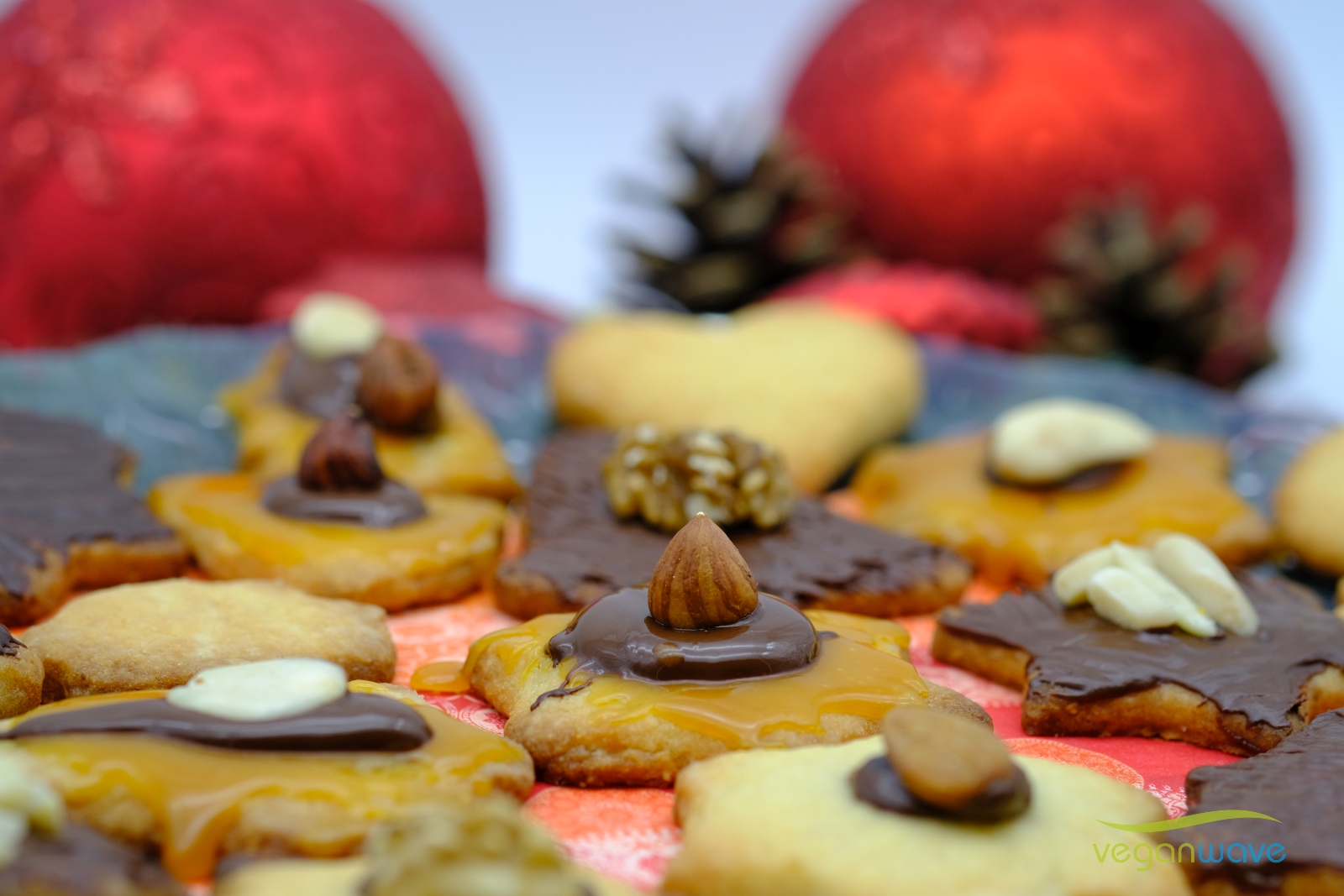 Einfache vegane Weihnachtsplätzchen