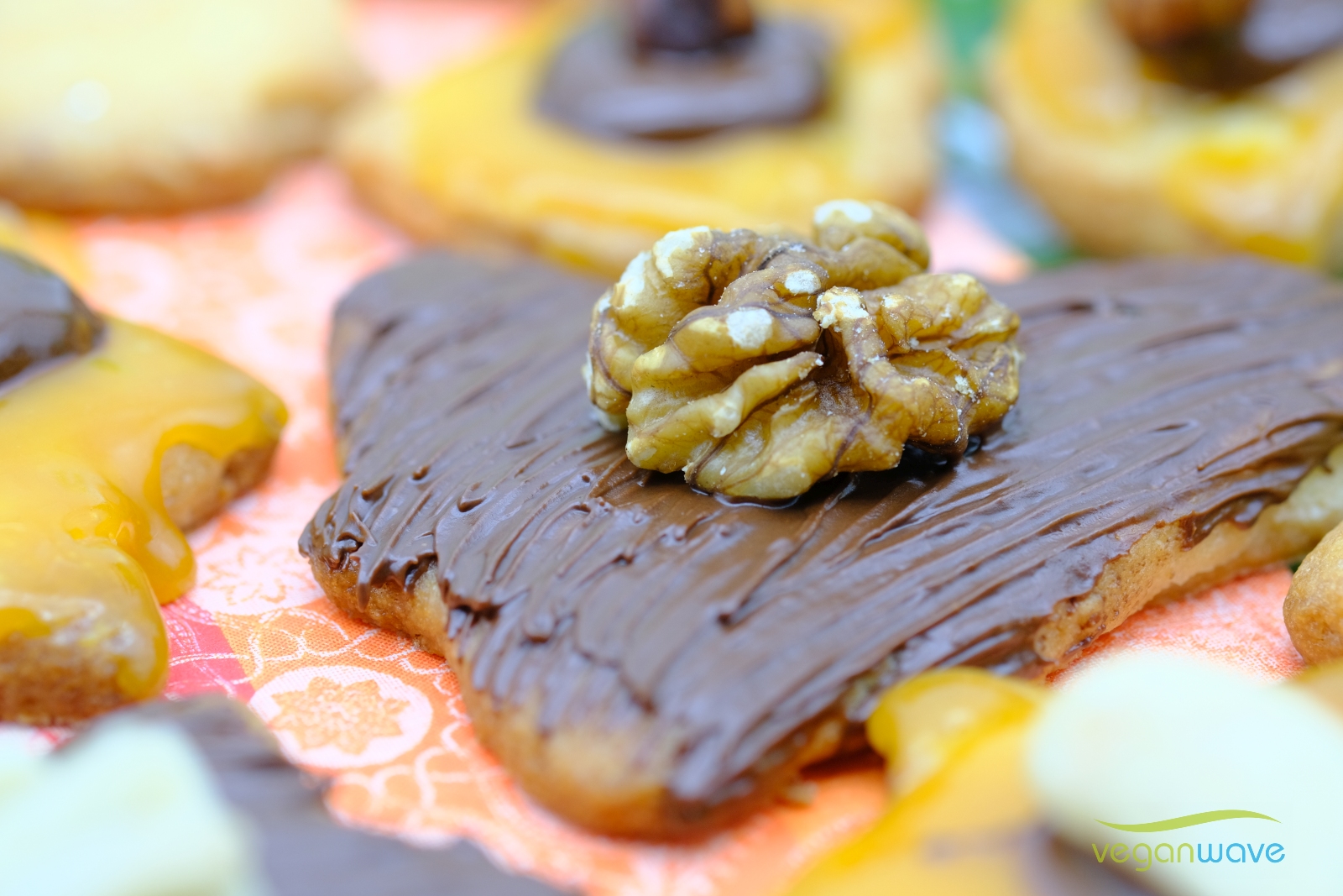 Einfache vegane Weihnachtsplätzchen