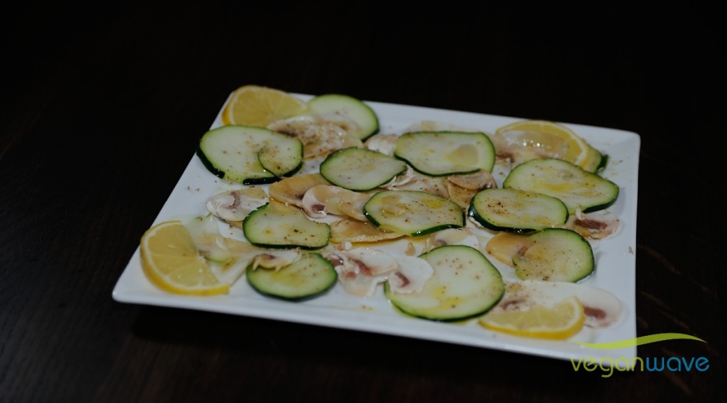 Champignons-Zucchini-Carpaccio