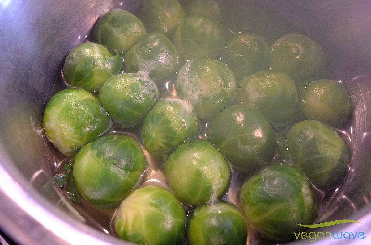Rosenkohl köcheln lassen