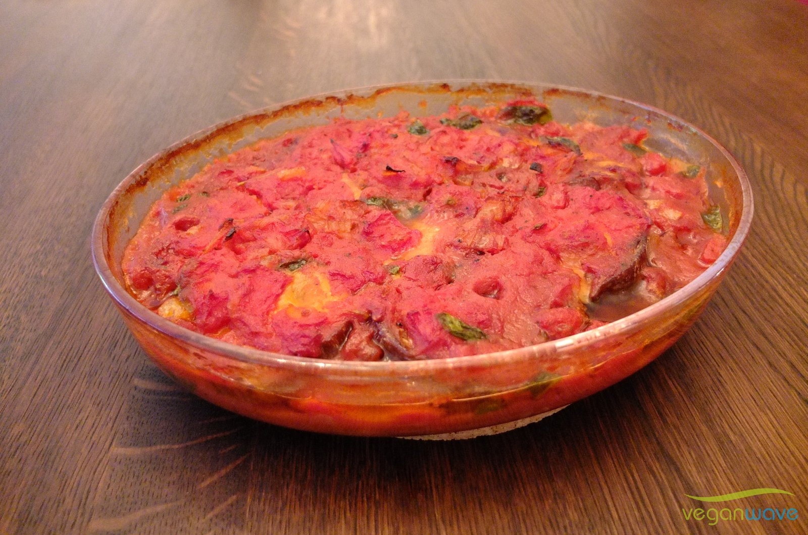 Moussaka etwas auskühlen lassen