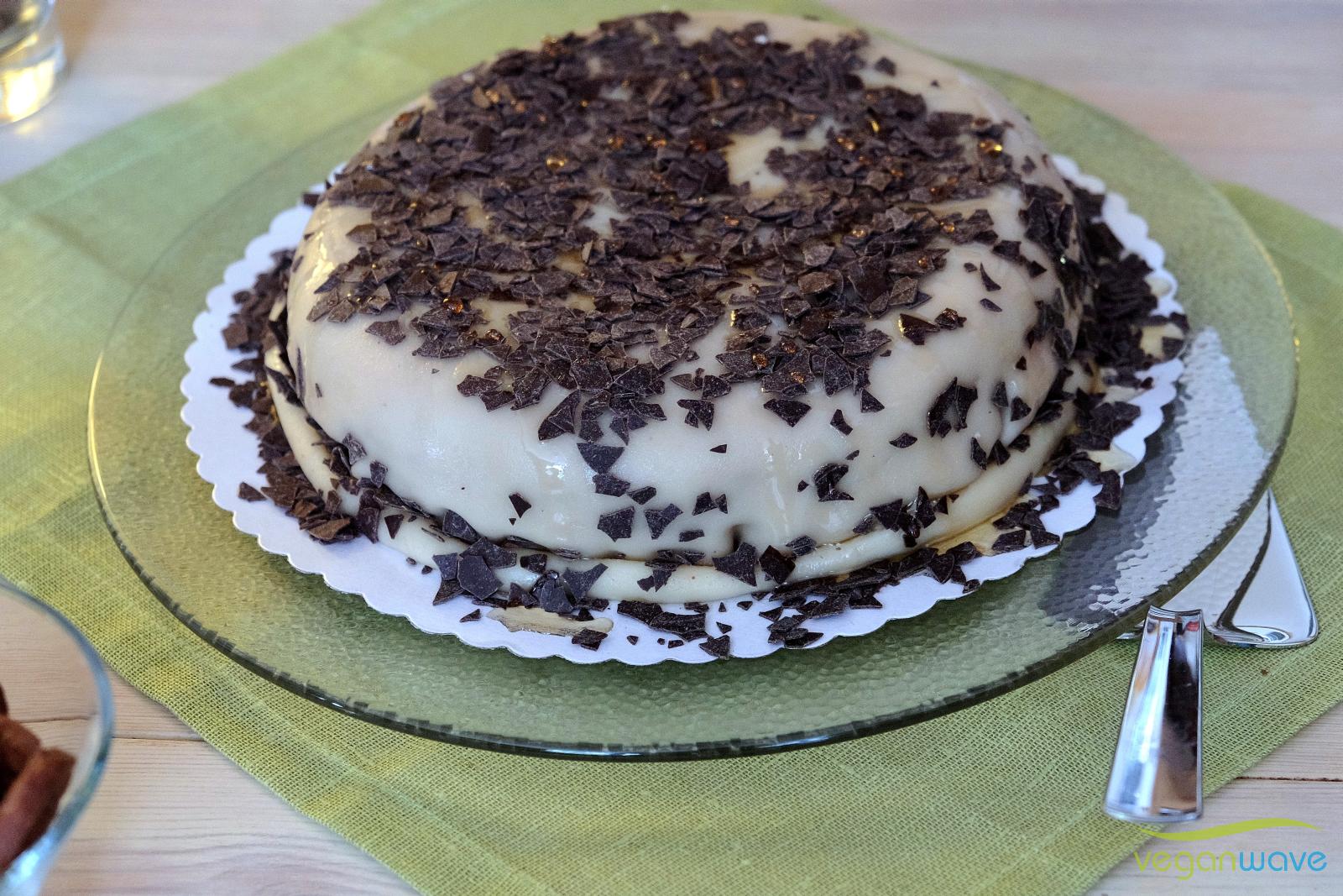 Marzipan-Schoko-Sahne Torte von Veganalina