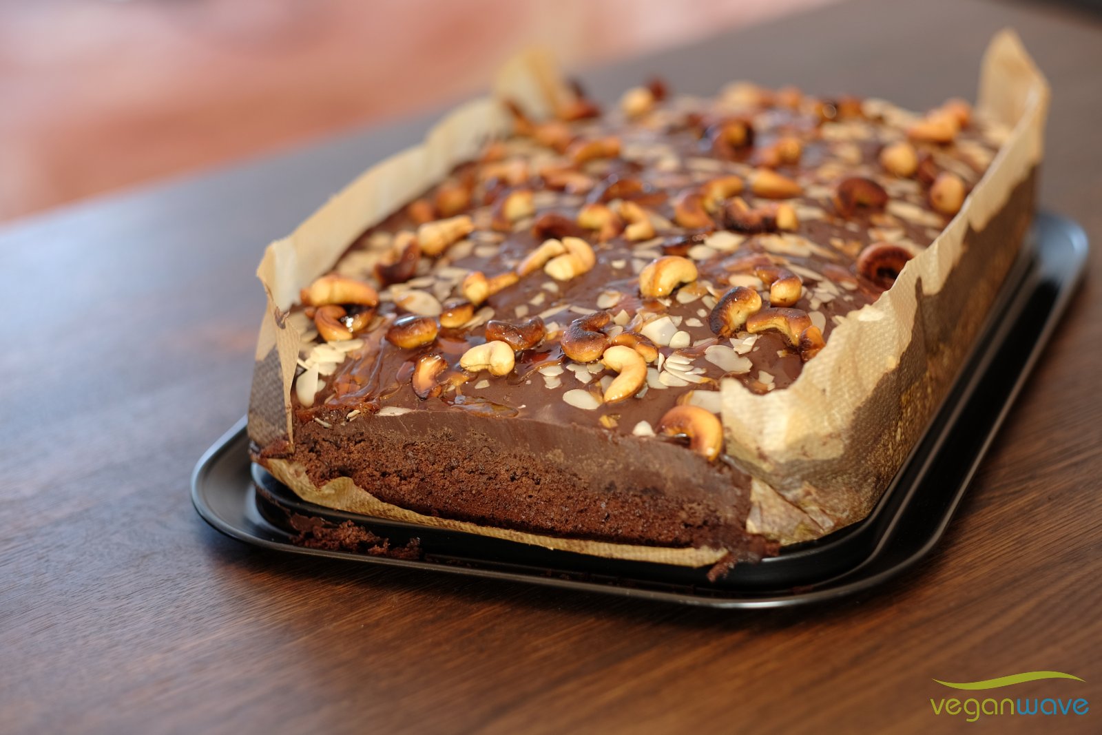 Veganer Browniekuchen