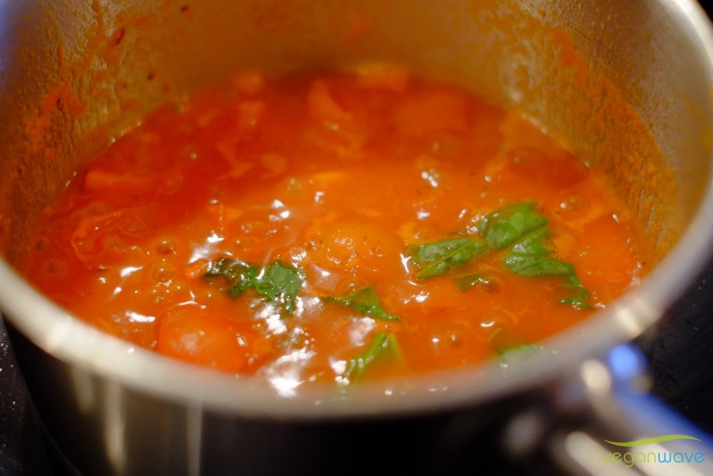 Gnocchi mit Napoli Tomatensauce - veganwave