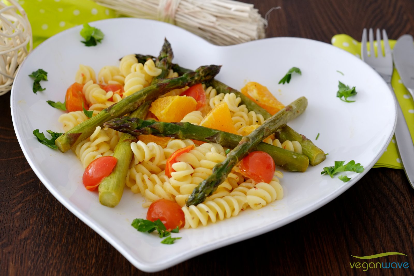 Fruchtige Spargel Pasta