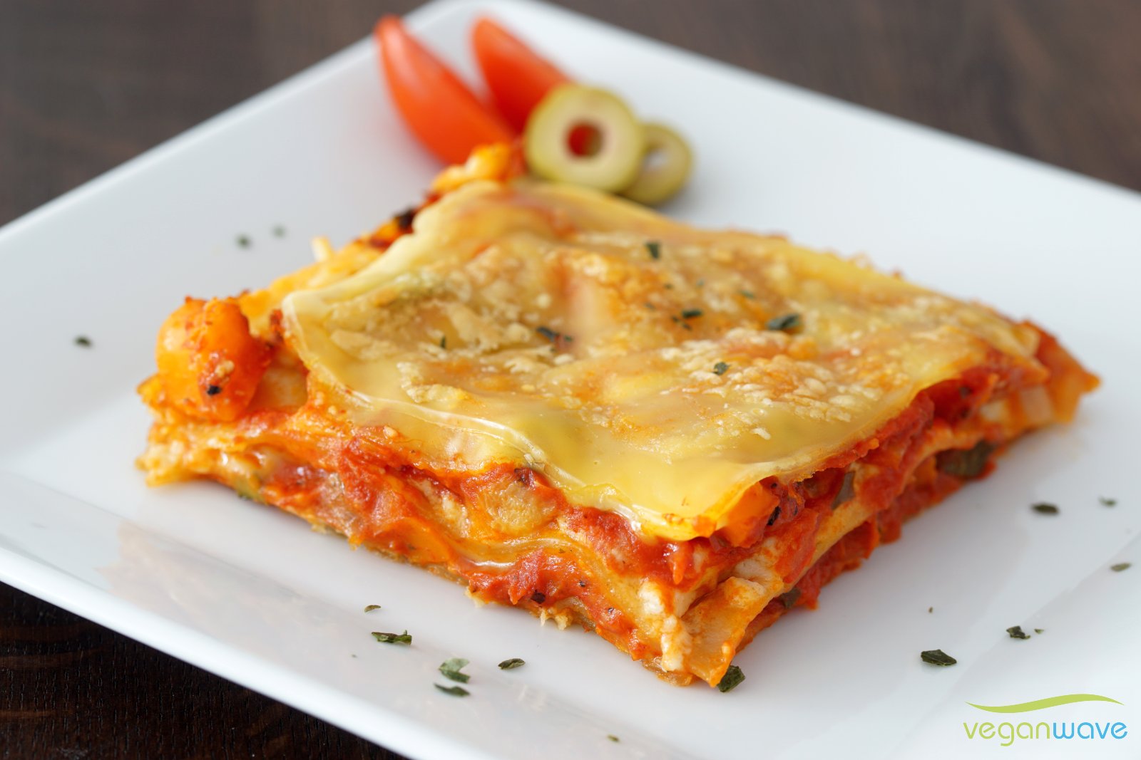 Vegane Gemüselasagne ganz cremig