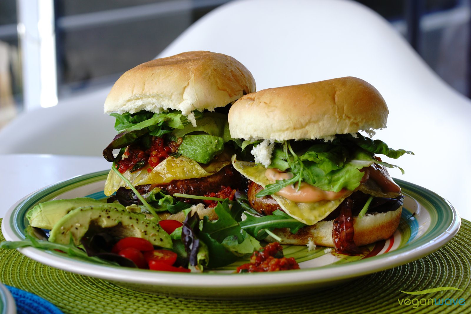 Portobello Burger vegan
