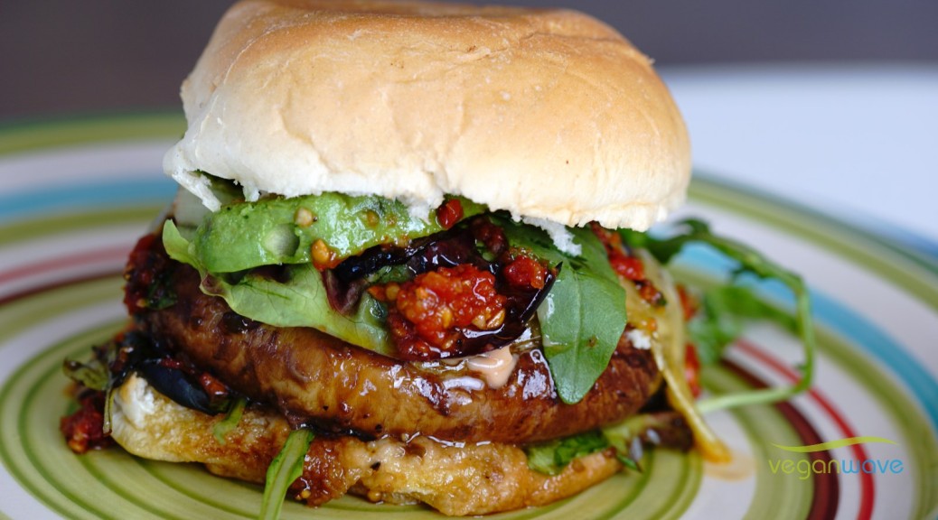 Portobello Burger vegan