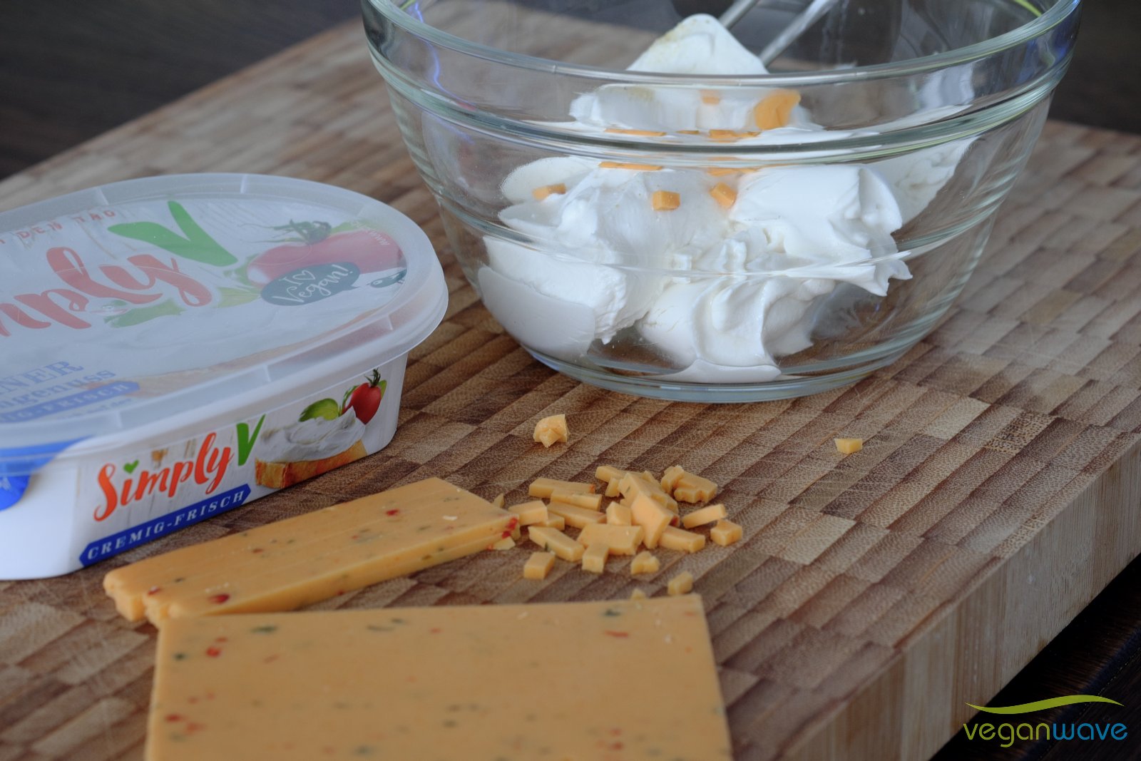 Vegane Chili Cheese Poppers