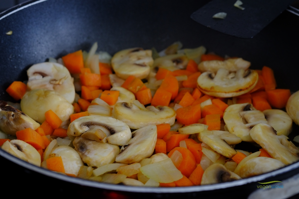 Vegane Spinatlasagne - gut vorzubereiten - veganwave