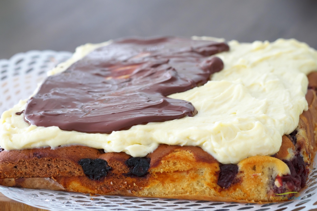 Vegane Donauwelle - dieser Kuchen schmeckt nach mehr - veganwave