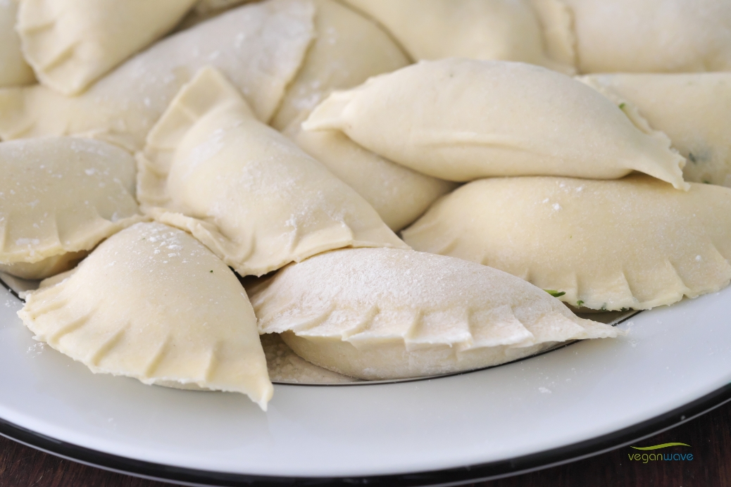 Vegane Spinat Ravioli