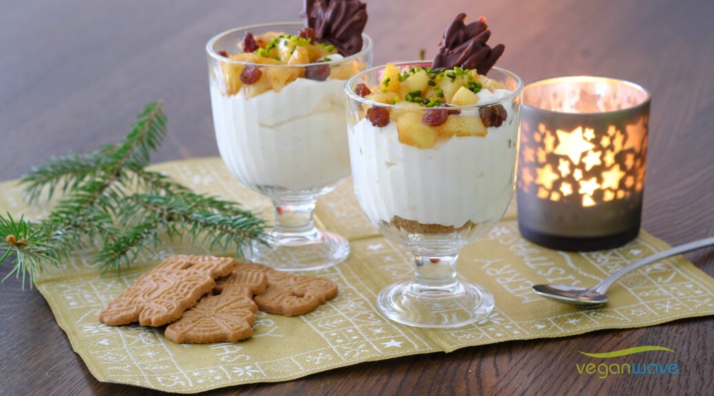 Veganes Weihnachtsdessert